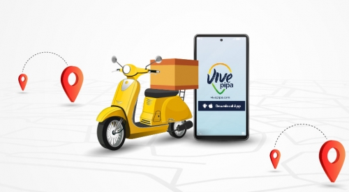 Register your Delivery at Vive Pipa