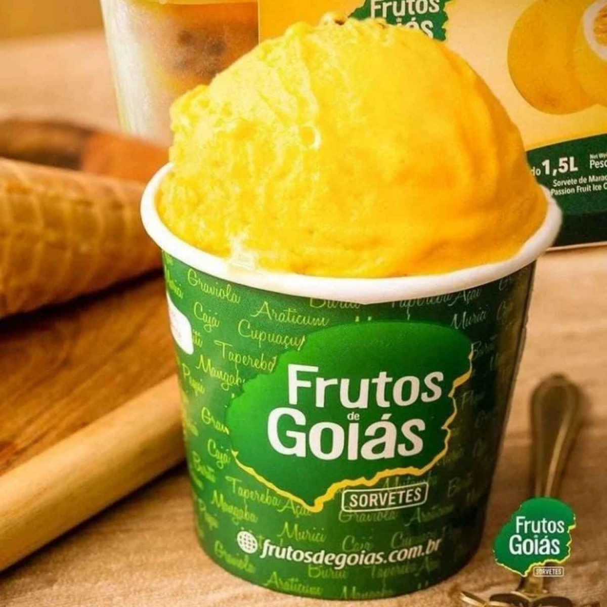 O melhor de Goiás em forma de sorvete no @frutosdegoias